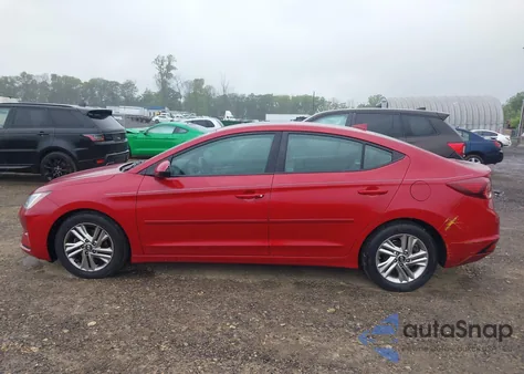 2019 Hyundai Elantra Value Edition из США, поврежденный, VIN KMHD84LF1KU787565